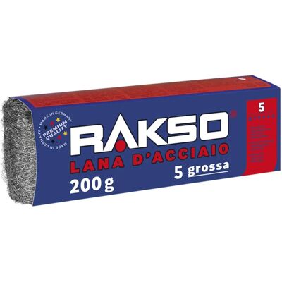 Rakso Stahlwolle 200 G Grob - Stahlwolle Rakso Stahlwolle 200 G Grob - Stahlwolle