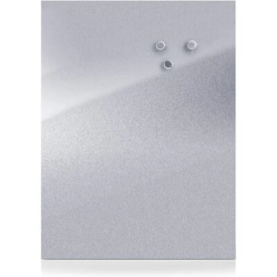 ZELLER Magnettafel 80x60cm - Edelstahl, Grau ZELLER Magnettafel 80x60cm - Edelstahl, Grau