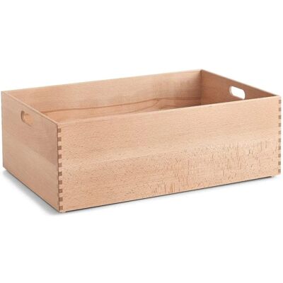 Scatola di stoccaggio in legno di faggio ZELLER PRESENT - 60x40x21cm Scatola di stoccaggio in legno di faggio ZELLER PRESENT - 60x40x21cm