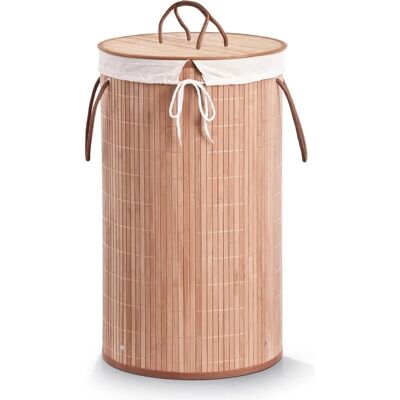 ZELLER PRESENT Bambus Wäschesortierer 60cm beige ZELLER PRESENT Bambus Wäschesortierer 60cm beige