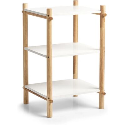 Estantería Zeller 13502 blanca - 3 estantes para almacenamiento infantil Estantería Zeller 13502 blanca - 3 estantes para almacenamiento infantil
