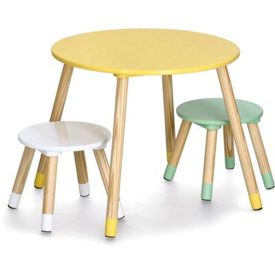Ensemble de meubles pour enfants Zeller Present - Design rond - Publicité Ensemble de meubles pour enfants Zeller Present - Design rond - Publicité