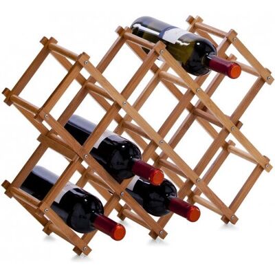 Zeller Bambus Weinregal - 10 Flaschen Zeller Bambus Weinregal - 10 Flaschen