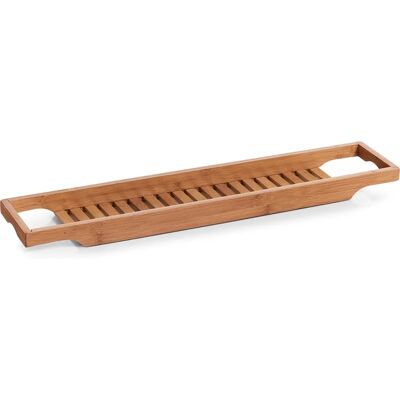 Zeller Bathroom Wall Shelf - Wood, Model 13605, Brown, Wall Mount Zeller Bathroom Wall Shelf - Wood, Model 13605, Brown, Wall Mount