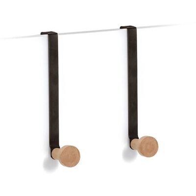 Zeller Present - 13835 - Schwarz - Coat Rack Zeller Present - 13835 - Schwarz - Coat Rack