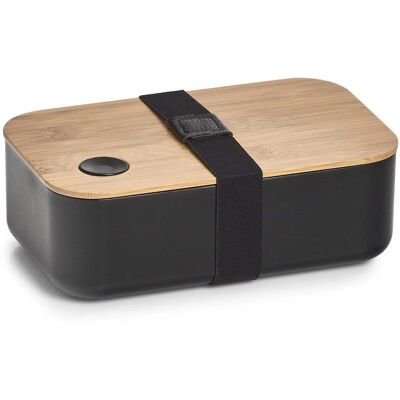 ZELLER Lunchbox Black - 19x12x7cm Food Container ZELLER Lunchbox Black - 19x12x7cm Food Container