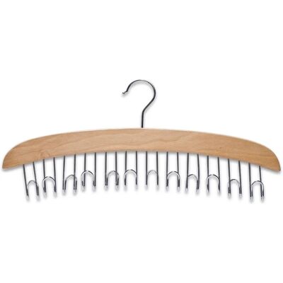 Organizzatore di Cinture Zeller - 12 Ganci, Naturale Organizzatore di Cinture Zeller - 12 Ganci, Naturale