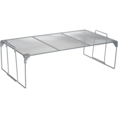 Zeller Mesh Universalregal - 57x16.5x30.5 cm - Silberfarben - Küchenregal Zeller Mesh Universalregal - 57x16.5x30.5 cm - Silberfarben - Küchenregal