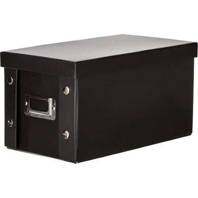 Zeller 17938 Boîte CD - 20 Compartiments - Noir Zeller 17938 Boîte CD - 20 Compartiments - Noir