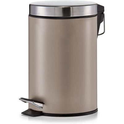 Contenitore rifiuti Zeller - Acciaio inossidabile - 3L - Design moderno Contenitore rifiuti Zeller - Acciaio inossidabile - 3L - Design moderno