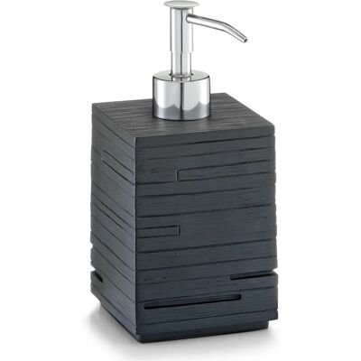 Zeller Black Slate Soap Dispenser - 440ml Zeller Black Slate Soap Dispenser - 440ml