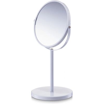 Zeller Weiß Doppelter Kosmetikspiegel - 15cm Zeller Weiß Doppelter Kosmetikspiegel - 15cm