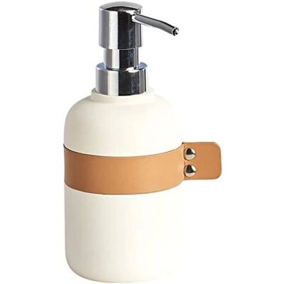 ZELLER Cream-Orange Liquid Soap Dispenser - Liquid Soap Dispenser ZELLER Cream-Orange Liquid Soap Dispenser - Liquid Soap Dispenser