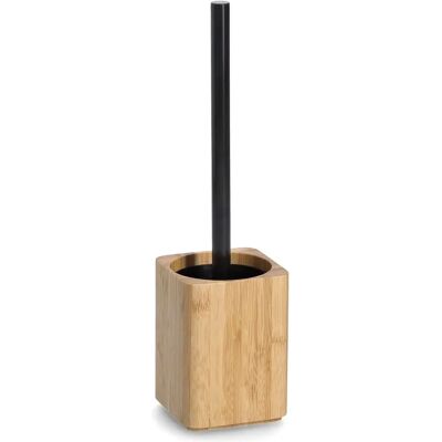 Brosse de toilette ZELLER - Bambou noir, Tête interchangeable, 9,5x35,5cm - Brosse WC Brosse de toilette ZELLER - Bambou noir, Tête interchangeable, 9,5x35,5cm - Brosse WC