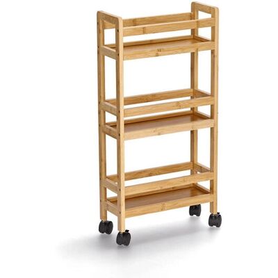Zeller Present 18984 Natürliche Holz Speicherwagen - Storage Cart Zeller Present 18984 Natürliche Holz Speicherwagen - Storage Cart