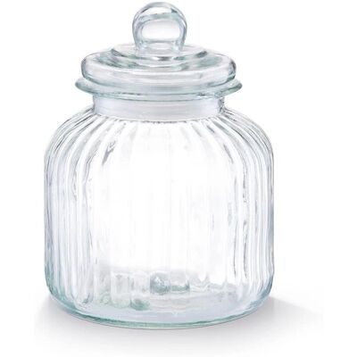 Zeller Nostalgie Vorratsdose - Luftdicht, 2,8 l, Transparent Zeller Nostalgie Vorratsdose - Luftdicht, 2,8 l, Transparent