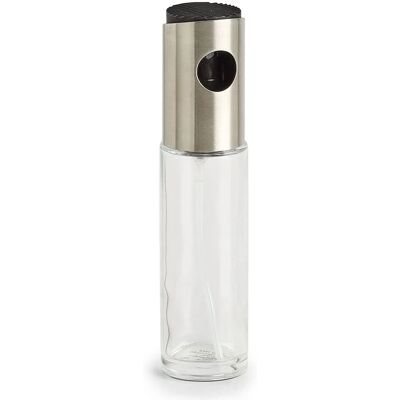 Dispenser ZELLER - 100ml Vetro & Acciaio Inox Spray Aceto & Olio Dispenser ZELLER - 100ml Vetro & Acciaio Inox Spray Aceto & Olio