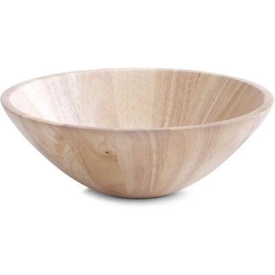 Zeller 24022 Salatschüssel - Langlebiges Gummiholz, 30cm Zeller 24022 Salatschüssel - Langlebiges Gummiholz, 30cm