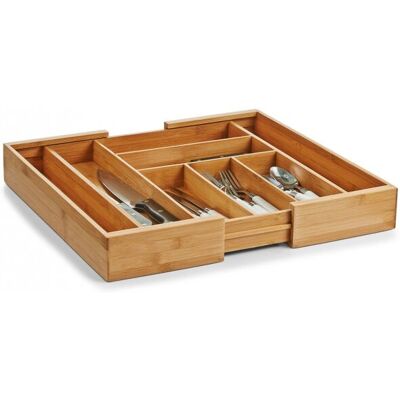 Zeller 25277 Bambus Schubladenorganizer - Verstellbar & Robust Zeller 25277 Bambus Schubladenorganizer - Verstellbar & Robust