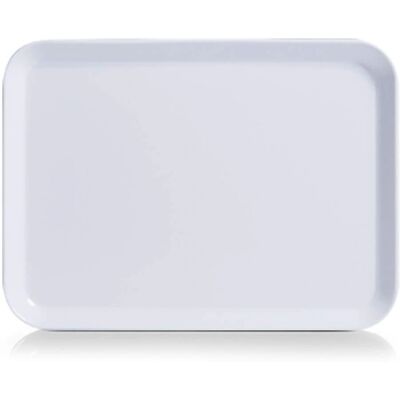 Zeller Present Schöner Leben. Praktisch Wohnen. Melamine Tray White - Servethouder Zeller Present Schöner Leben. Praktisch Wohnen. Melamine Tray White - Servethouder