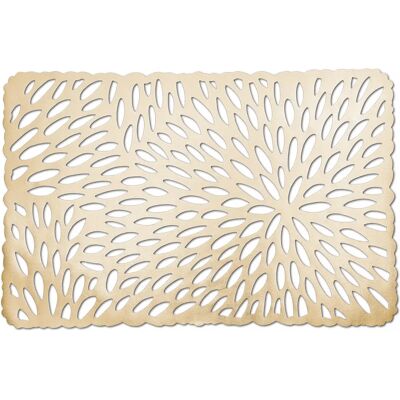 Zeller Present - 26995 - Gold - Flora - Sottopiatto Zeller Present - 26995 - Gold - Flora - Sottopiatto