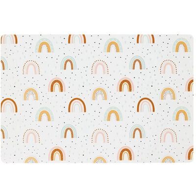 Zeller Present Regenbogen Rechteckiger Placemat - Placemat Zeller Present Regenbogen Rechteckiger Placemat - Placemat
