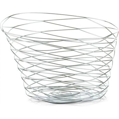 Zeller 27321 Panier de service rond en chrome Zeller 27321 Panier de service rond en chrome