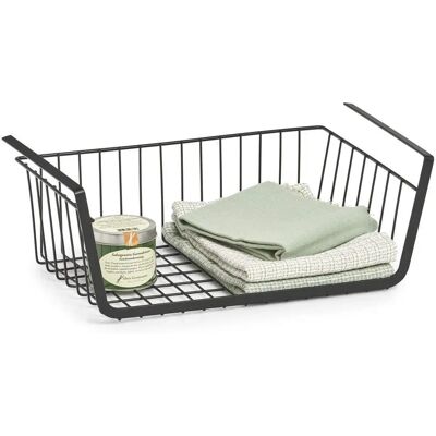 Zeller PRESENT Opbevaringskurv - 41x26x15cm - Sort Zeller PRESENT Opbevaringskurv - 41x26x15cm - Sort