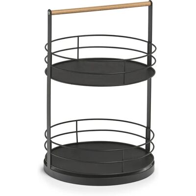 Zeller Modell 27427 Schwarzer Mehrzweck Metall-Service-Stand Zeller Modell 27427 Schwarzer Mehrzweck Metall-Service-Stand