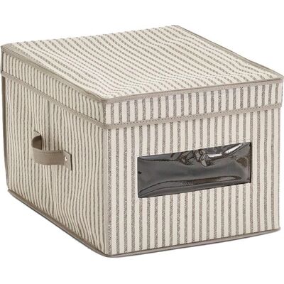 ZELLER PRESENT Streifen Aufbewahrungsbox - Aufbewahrungsbox ZELLER PRESENT Streifen Aufbewahrungsbox - Aufbewahrungsbox
