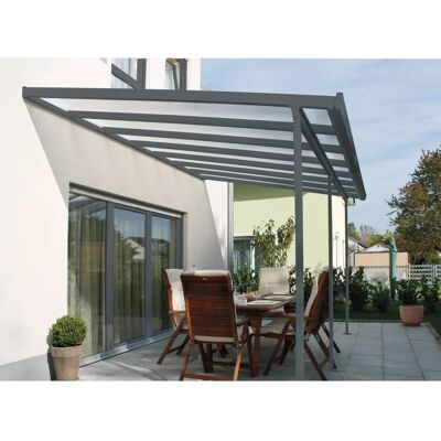 Gutta Aluminium Pergola 4,26x3,06m - Anthrazit - Pergola Gutta Aluminium Pergola 4,26x3,06m - Anthrazit - Pergola