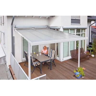 Gutta Aluminium Pergola 3,06x4,06 m - Weiß - Pergola Gutta Aluminium Pergola 3,06x4,06 m - Weiß - Pergola
