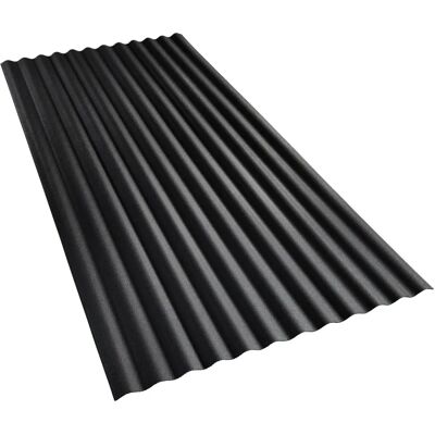 GUTTA - Dachplatte 2.3mm - Anthrazit - 2000 mm - Roof panel GUTTA - Dachplatte 2.3mm - Anthrazit - 2000 mm - Roof panel
