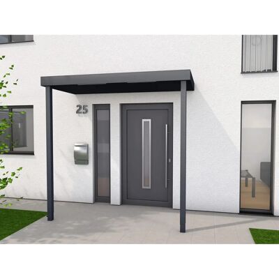 GUTTA - BS Plus 250 - Aluminium - Anthrazit - Vordach GUTTA - BS Plus 250 - Aluminium - Anthrazit - Vordach