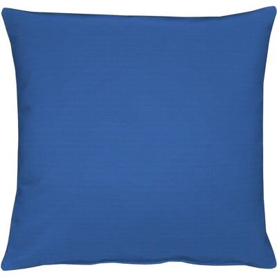 APELT 4362 Rips Uni Kissenhülle - 49x49 cm, Blau, 1 Stück APELT 4362 Rips Uni Kissenhülle - 49x49 cm, Blau, 1 Stück