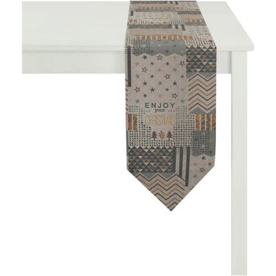 Apelt 5200 CHRISTMAS ELEGANCE - Sechseckiges Tischband mit Wintermotiv Apelt 5200 CHRISTMAS ELEGANCE - Sechseckiges Tischband mit Wintermotiv