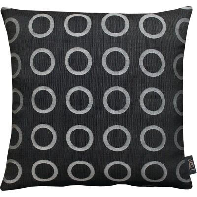 APELT Toro Silber/Schwarz Jacquard Dekokissen - Sitzkissen APELT Toro Silber/Schwarz Jacquard Dekokissen - Sitzkissen