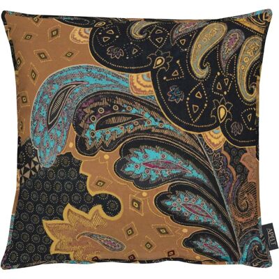 APELT Zoe Kissen - Paisleymuster, 45x45 cm, Braun APELT Zoe Kissen - Paisleymuster, 45x45 cm, Braun
