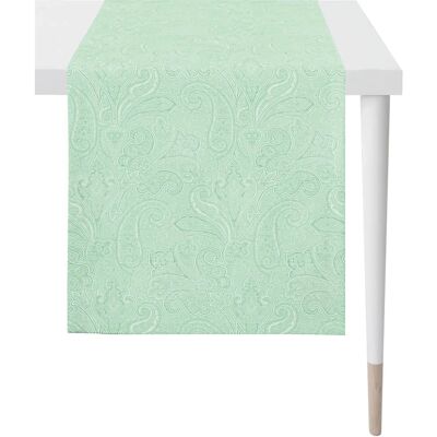 APELT 3313 Uni-Basic - Paisley Jacquard Tischläufer - Tischdecke APELT 3313 Uni-Basic - Paisley Jacquard Tischläufer - Tischdecke