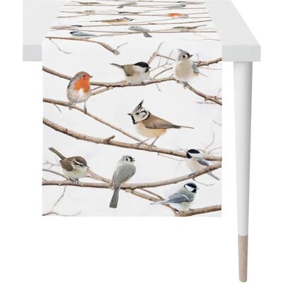 APELT Winterwelt Vogel Tischläufer - Weihnachten APELT Winterwelt Vogel Tischläufer - Weihnachten