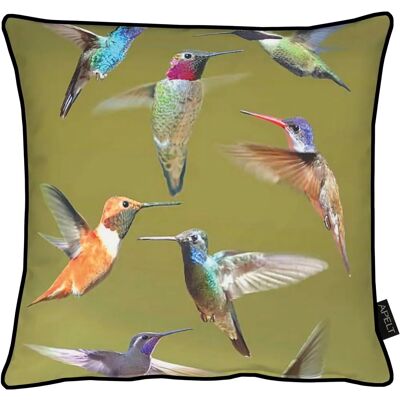 APELT 7306 Bunte Vogel Muster Dekokissen - Dekor APELT 7306 Bunte Vogel Muster Dekokissen - Dekor