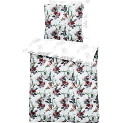 APELT Vivienne - Baumwollsatin Wendebettwäsche mit Blumenmuster APELT Vivienne - Baumwollsatin Wendebettwäsche mit Blumenmuster