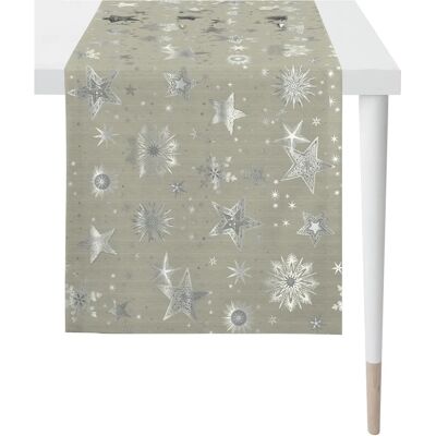 APELT - 9602 - Taupe - 48x140 cm - Tischläufer APELT - 9602 - Taupe - 48x140 cm - Tischläufer