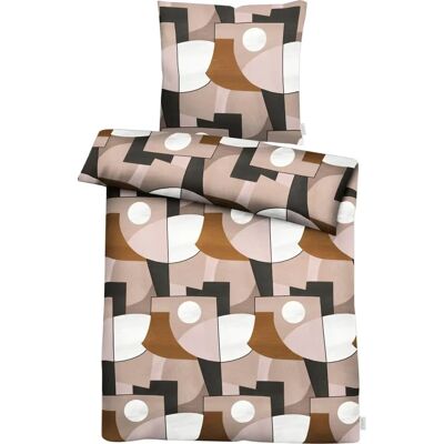 APE LT James Bettwäsche-Set - Mako-Satin, Bunt, 155x220cm APE LT James Bettwäsche-Set - Mako-Satin, Bunt, 155x220cm