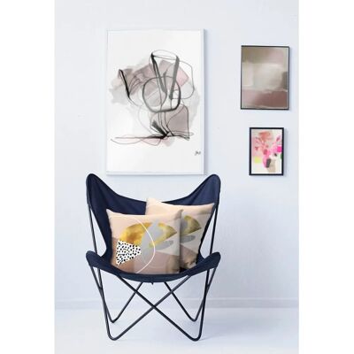 APELT Joy Kissen - Samt, Muster, 45x45 cm APELT Joy Kissen - Samt, Muster, 45x45 cm