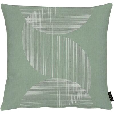 Apelt 5702 Türkis Jacquard Kissenhülle - Kissenbezug Apelt 5702 Türkis Jacquard Kissenhülle - Kissenbezug
