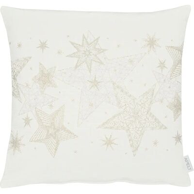 APELT 6303 Beaded Christmas Star Kissenhülle - Kissenbezug APELT 6303 Beaded Christmas Star Kissenhülle - Kissenbezug
