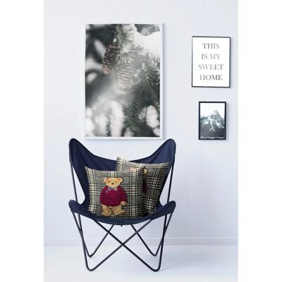 Apelt - Bruno - 46x46 - Grau - Kissenbezug Apelt - Bruno - 46x46 - Grau - Kissenbezug