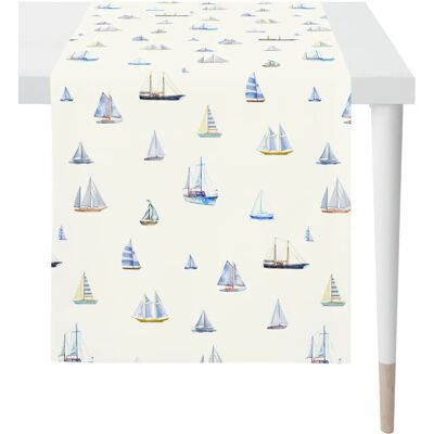 APELT Outdoor Segelschiff Tischläufer - Rechteckig 48x140 cm APELT Outdoor Segelschiff Tischläufer - Rechteckig 48x140 cm