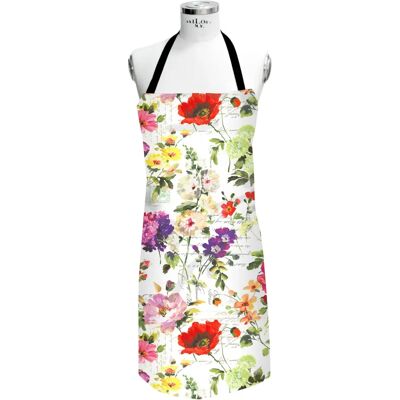 APELT 6850 SUMMERTIME Romantische Sommerblumen Schürze - Küchendeko APELT 6850 SUMMERTIME Romantische Sommerblumen Schürze - Küchendeko